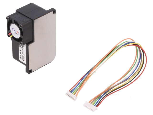 Sensor: deeltjes; Unom: 4,9÷5,1V; -10÷50°C; Interface: PWM,UART Sensor: deeltjes; Unom: 4,9÷5,1V; -10÷50°C; Interface: PWM,UART